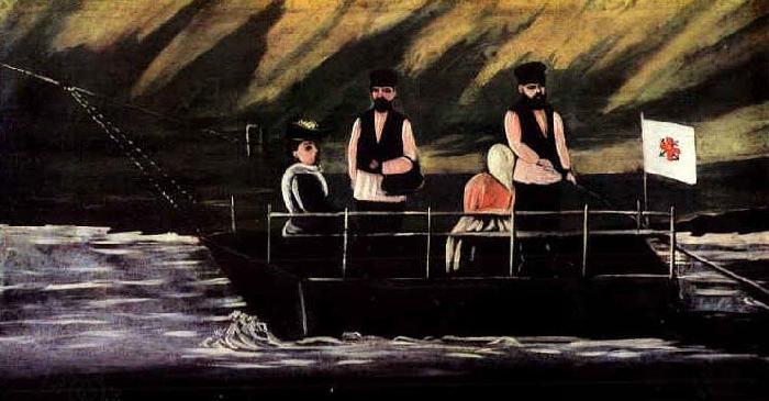 Niko Pirosmanashvili The Ferry at Didubeh China oil painting art